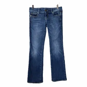 American Eagle Women’s Jeans Slim Boot Stretch Low Rise Medium Wash Size 4 Short thumbnail 7