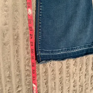 Sincerely Jules‎ Women Medium Wash Raw Hem Flare Jeans Size 1/25 Blue Wide Leg thumbnail 6