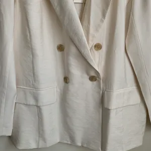 A New Day Women's Essential Blazer Cream White Medium thumbnail 9