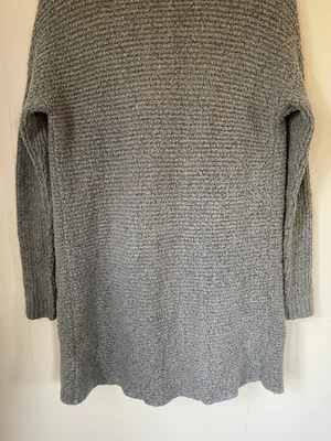 American Eagle Outfitters open front knit cardigan grey cozy long Women’s sz XS thumbnail 8