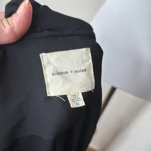 Urban Outfitters Silence + Noise Black Belted Jumpsuit thumbnail 7