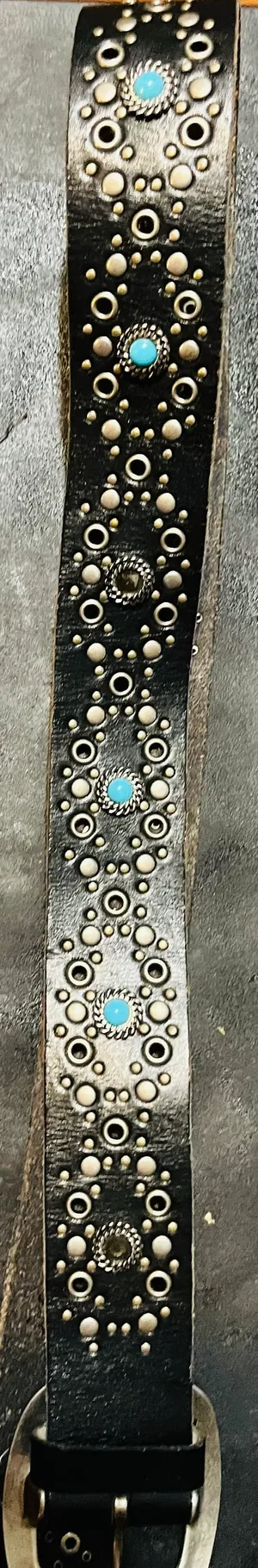 Belt with stones 40 length x 1.5 wide thumbnail 8