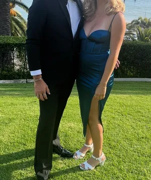 Blue Windsor Dress thumbnail 3
