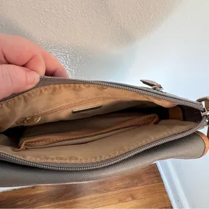 Giani Bernini Crossbody‎ Bag Gray Tan thumbnail 9