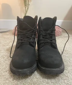 Timberland Black Boots thumbnail 2