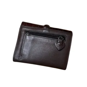 One World by Brighton Brown Croc Embossed Crossbody Bag & Wallet Set thumbnail 9