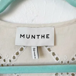 Munthe Hico Eyelet Ruffle Dress US 6 / FR 36 thumbnail 5