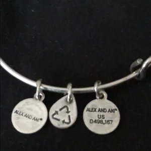 Pre-owned Alex and Ani Path of Life Charm Bracelet thumbnail 5