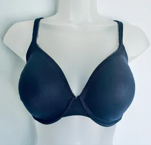 Victoria's Secret Bra Lined Perfect Coverage 36D Everyday Navy thumbnail 1