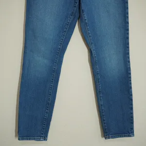 J. Crew Size 27 9" High-Rise Skinny Jeans Blue Excellent Medium Wash Denim thumbnail 3