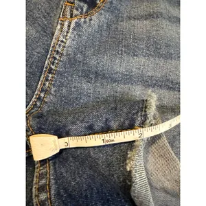 Denizen from Levis Womens High Rise Distressed Denim Shorts Medium Wash Blue thumbnail 9