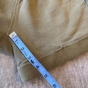 FRAME Pescara Roll‎ Cuff Shorts Womens XS Green Organic Pima Cotton Minimalist thumbnail 11