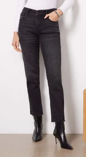 Evereve The‎ high rise fit Everstraight Jeans. thumbnail 1