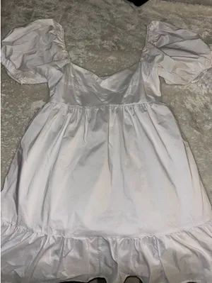 &merci White babydoll dress thumbnail 2