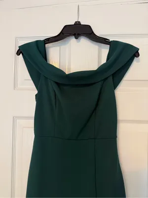 Lulus green formal gown dress XS thumbnail 2