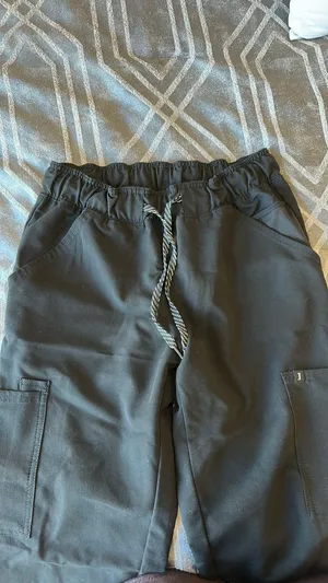 Jaanuu Scrub Pants Jogger Black thumbnail 1
