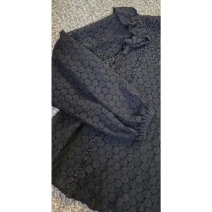 Express‎ Women's Black Long Sleeve Lace Top Dressy Trendy Party Classy Size XS thumbnail 4