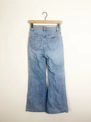 Rolla’s East Coast Flare Jeans Mid Wash Blue Size 25 thumbnail 6