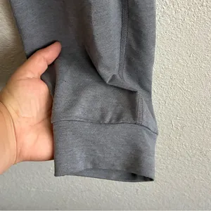 Nike Dri Fit Just Do It Foldover Knit Pull On Jogger Pants Grey L thumbnail 8