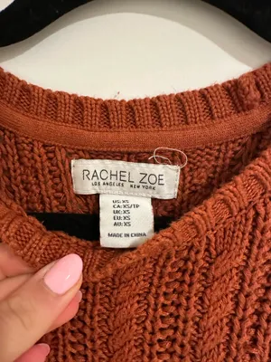 Rachel Zoe Sweater Vest Knit thumbnail 3
