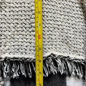 Free People Love Me Tender Open Knit Cardigan with Fringe and Hood thumbnail 9