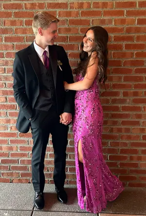 Light Pink Prom Dress thumbnail 2