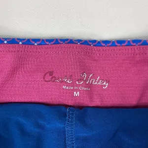 Court Haley Skort Womens Medium Blue Geometric Print Golf Tennis Built In Shorts thumbnail 3