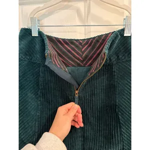 Maeve Slim Corduroy Velvet Mini Skirt thumbnail 6