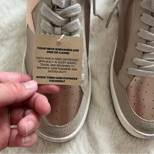 NEW Altar’d State Rose Gold Paz Star Sneakers Size 8.5 thumbnail 8