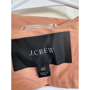 NWT J.Crew Lightweight Utility jacket in soft blush pink size medium tall (MT) thumbnail 3