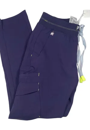 Figs Scrub Pants Women's Size XXS Petite Soeng Purple NEW Pockets Drawstring thumbnail 1