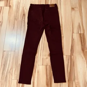 Madewell Women's Skinny Pant Sz 26x29 Maroon 19" Rise thumbnail 6