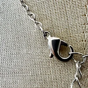 New York Yankees MLBP Necklace with Blue Crystal Drop thumbnail 3