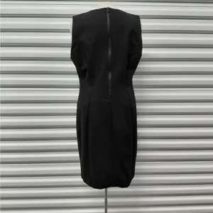 Liverpool Los Angeles Womens Sheath Cocktail Dress Size 10 Black Career Office thumbnail 4