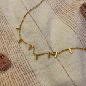 Madewell Gold Brass Adjustable Layering Necklace thumbnail 3