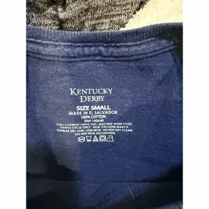 Kentucky Derby T-Shirt Womens Size S Navy Run for the Roses Graphic thumbnail 2