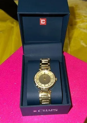 Gold Tone w Crystals Watch thumbnail 1
