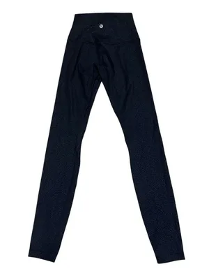 Lululemon Align High Rise Black Emboss Leggings thumbnail 3