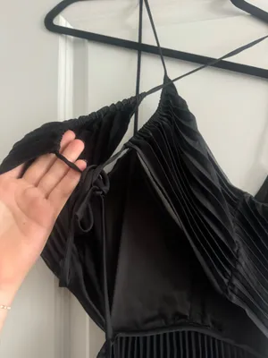 A.L.C Ari Mini Dress Black thumbnail 6