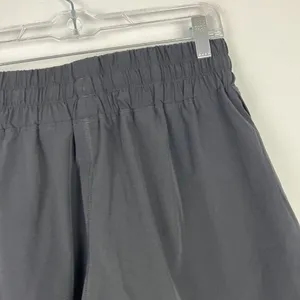 NWT HALARA Elastic Waistband Drawstring Side Split Shorts Black Size Small S NEW thumbnail 11