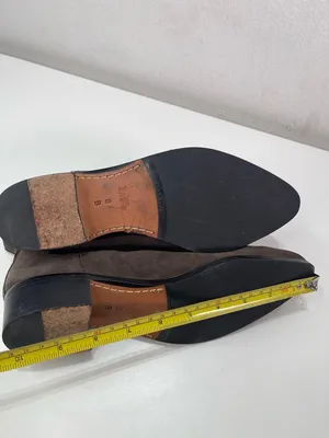 Coach Suffolk Chelsea Boots Booties Brown Suede Point Toe Women’s 8 B thumbnail 3