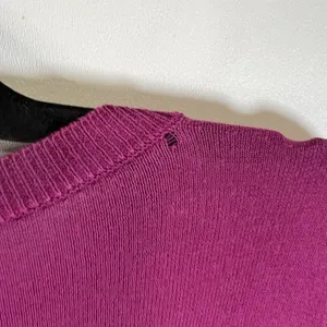 Eileen Fisher 100% Organic Linen Women's Purple Long Sleeve Sweater Size‎ Large thumbnail 8