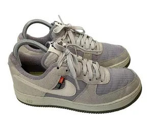 Nike Air Force 1 '07 LV8 NN Toasty Grey Fog Purple Sail DC8871 002 Size 7.5 thumbnail 1