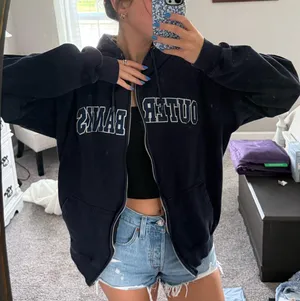 Outer banks Zip up hoodie Black Size XL thumbnail 1