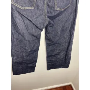 Parke Low Rise Baggy Jean in Dark Wash Blue Sz 29 thumbnail 8
