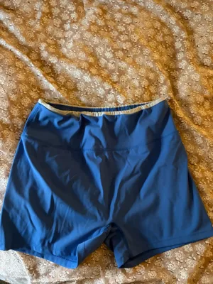 Altar'd State Double Lined Blue Shorts thumbnail 2