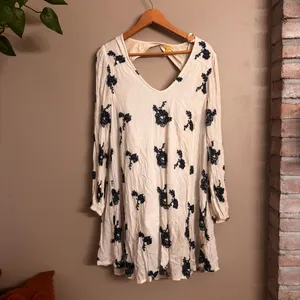 FREE PEOPLE‎ Embroidered Austin Mini Dress thumbnail 2