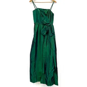 VTG 80s‎ Alyce Design Womens 10 Emerald Green Gown Dress Formal Holiday Prom thumbnail 5