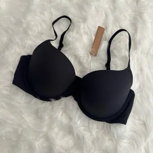 Skims Fits Everybody Pushup Demi Bra Onyx Size 34A thumbnail 4