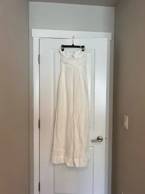 Showpo White Jumpsuit With Pockets and tie back detail thumbnail 5